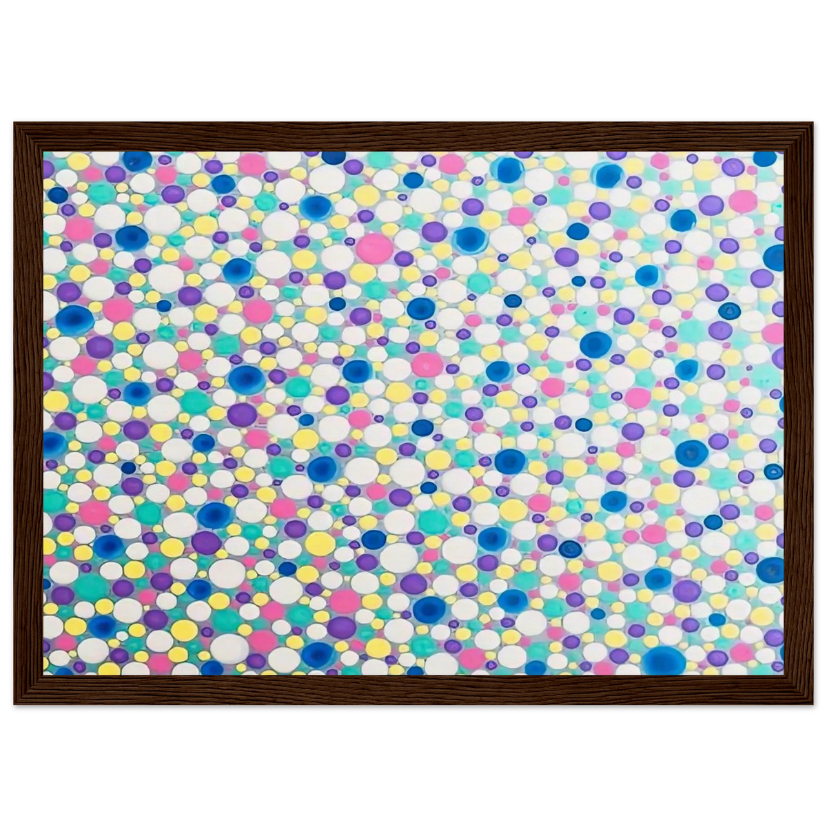 DOTS 2004 Framed Poster | Yayoi Kusama Framed Prints Wall Art | Yayoi Kusama Prints