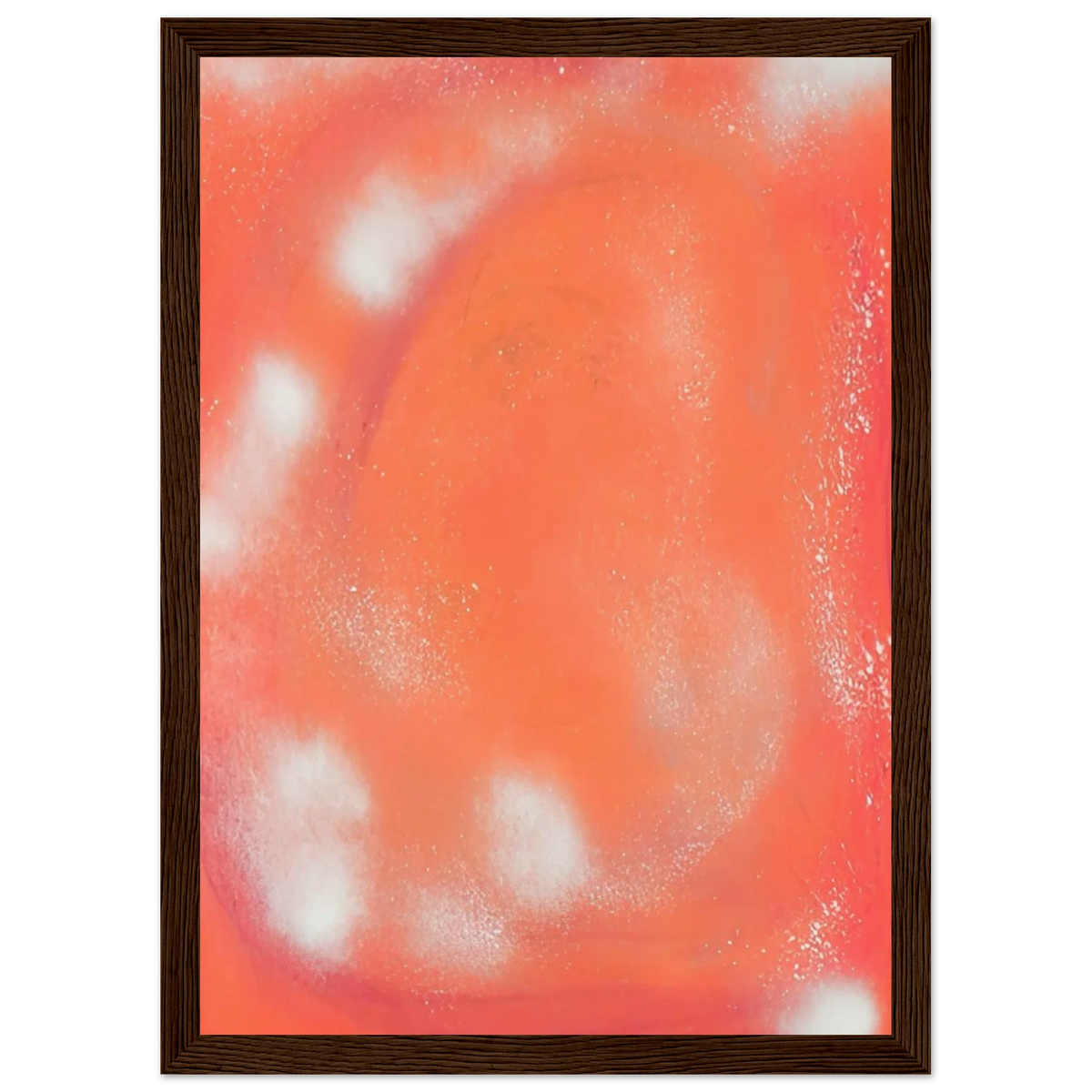 WOMAN IN THE WIND 1977 Framed Poster | Yayoi Kusama Framed Prints Wall Art | Yayoi Kusama Prints