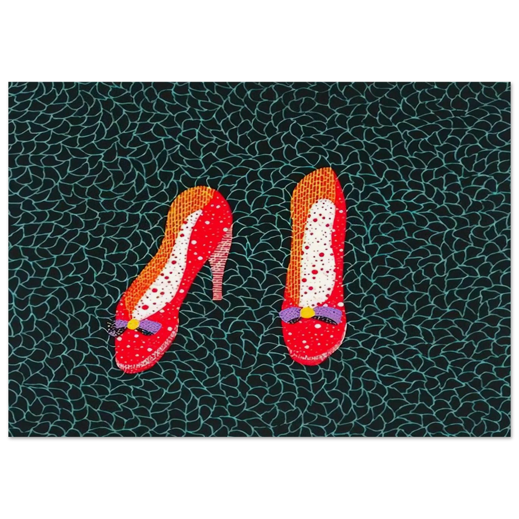 SHOES 1985 Poster | Yayoi Kusama Poster | Yayoi Kusama Prints