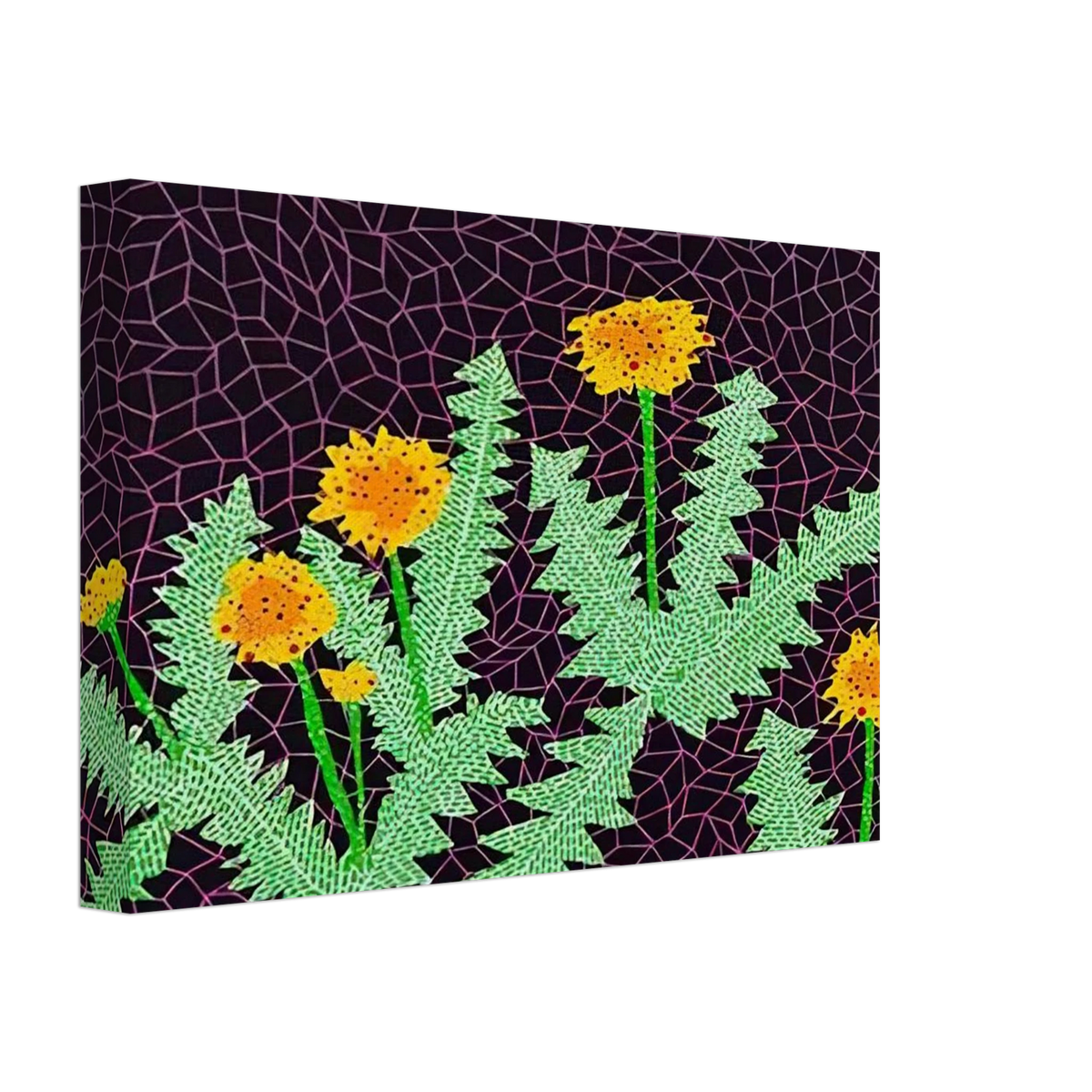 DANDELIONS 1985 Canvas | Yayoi Kusama Canvas | Yayoi Kusama Prints