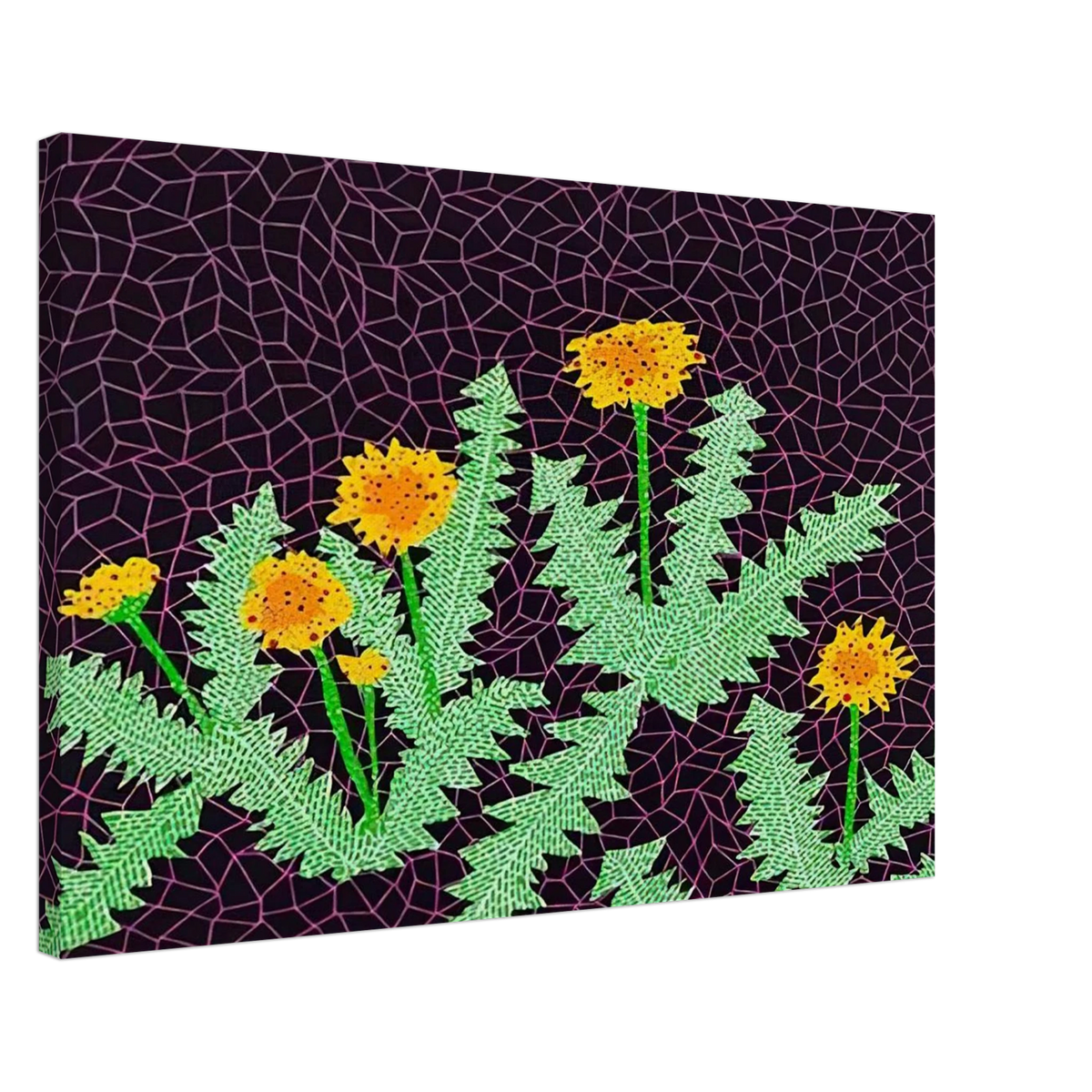 DANDELIONS 1985 Canvas | Yayoi Kusama Canvas | Yayoi Kusama Prints