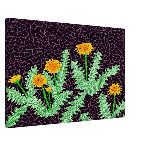 DANDELIONS 1985 Canvas | Yayoi Kusama Canvas | Yayoi Kusama Prints