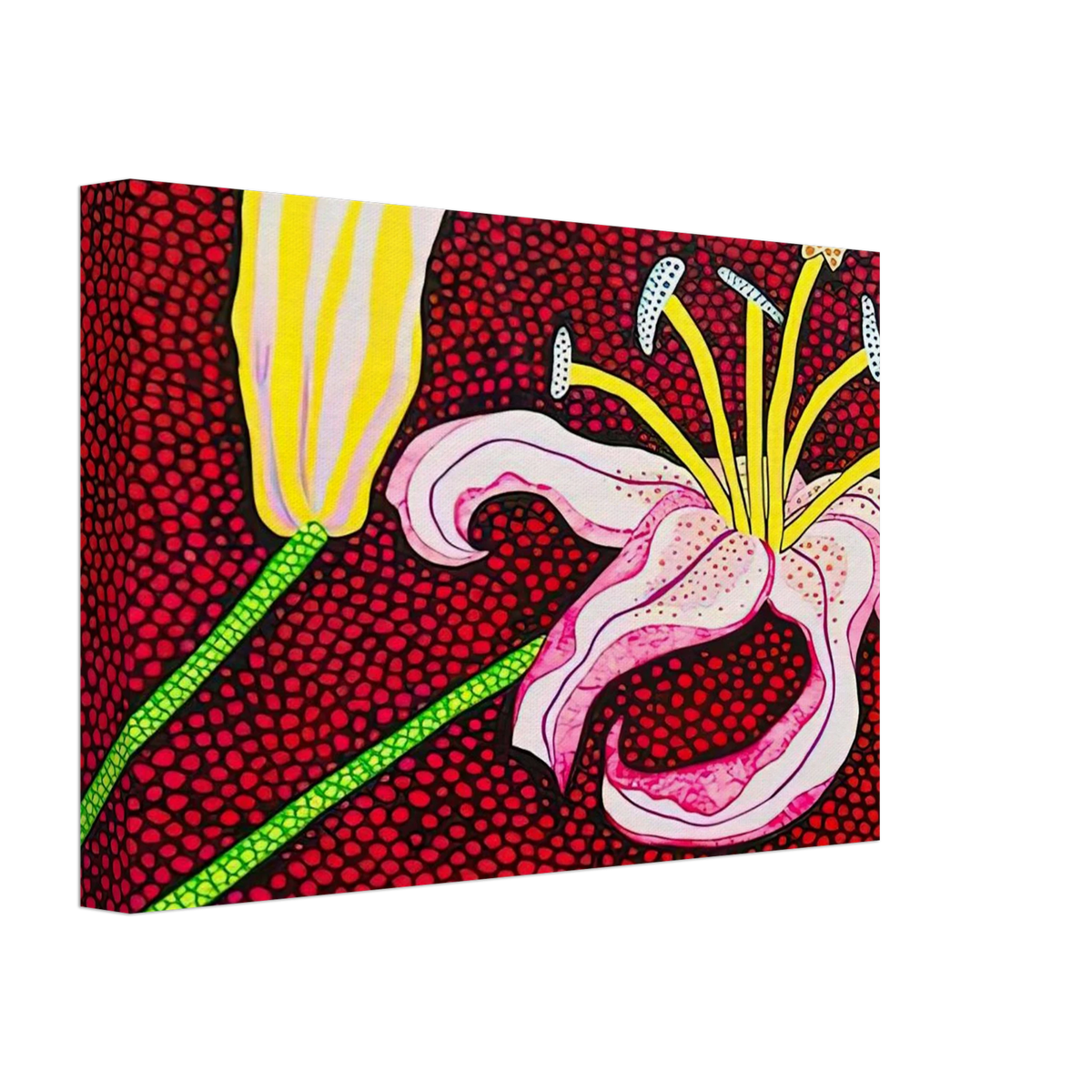 READY TO BLOSSOM IN THE MORNING 1989 Canvas | Yayoi Kusama Canvas | Yayoi Kusama Prints