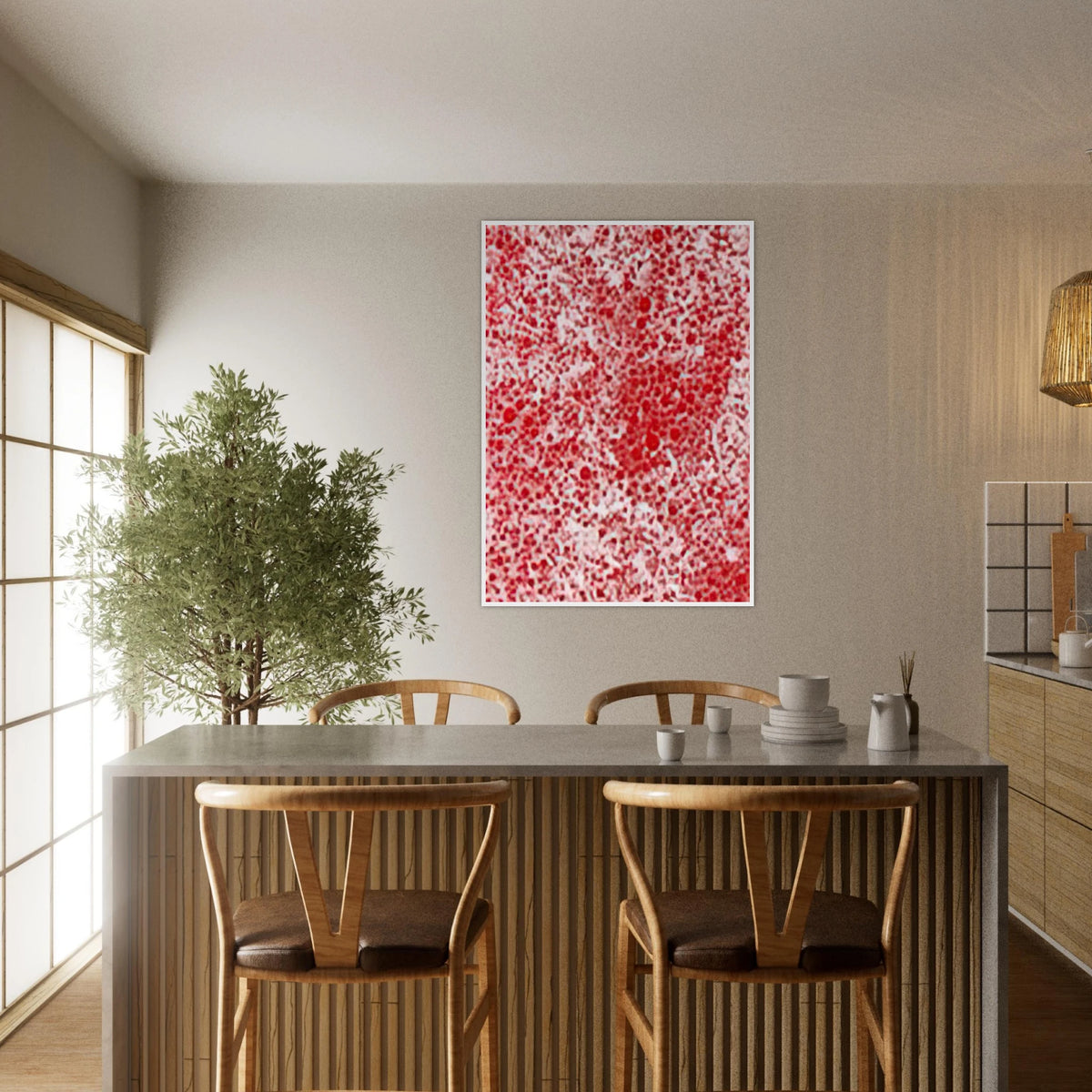 BEYOND THE END OF THE CENTURY 1987 Framed Poster | Yayoi Kusama Framed Prints Wall Art | Yayoi Kusama Prints