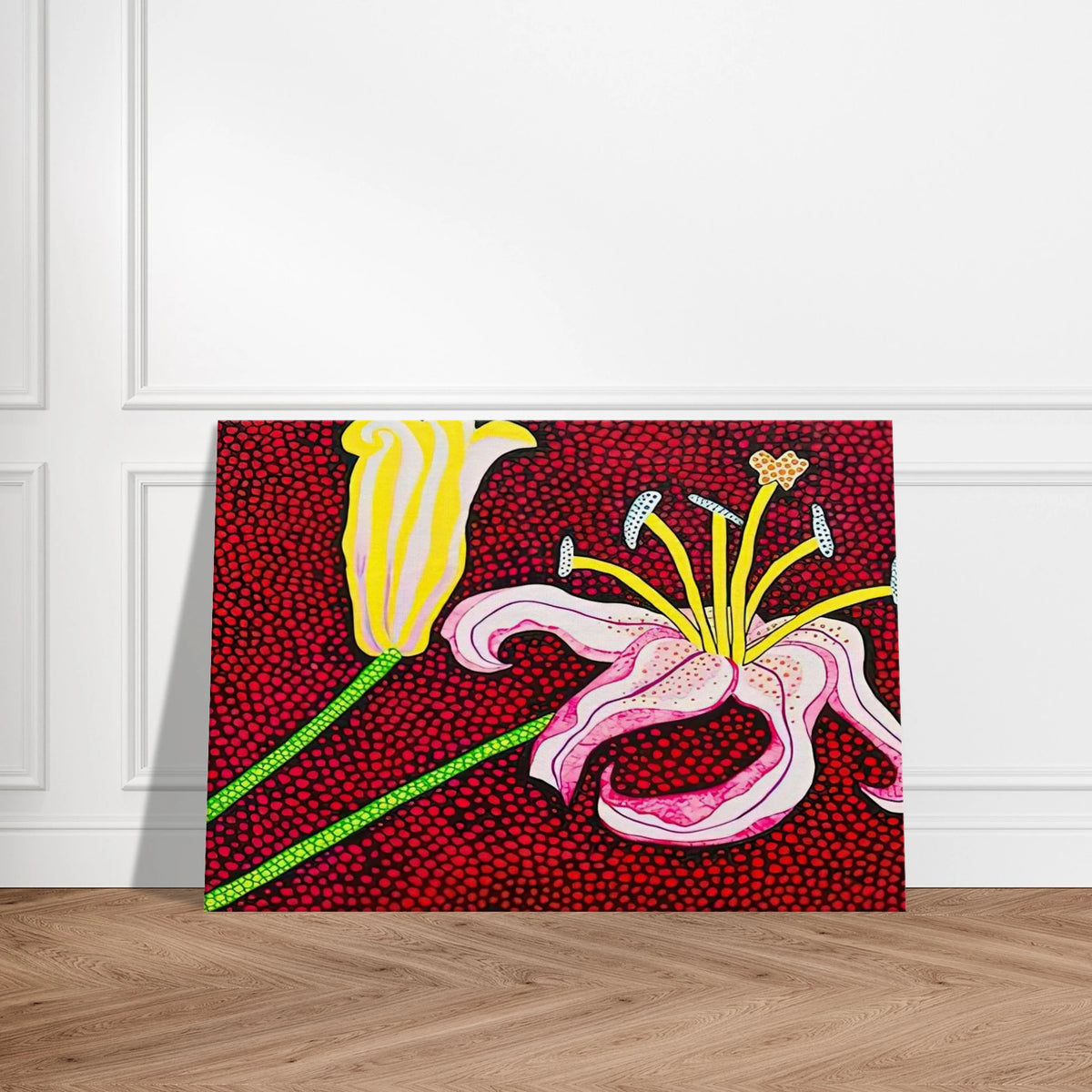 READY TO BLOSSOM IN THE MORNING 1989 Canvas | Yayoi Kusama Canvas | Yayoi Kusama Prints