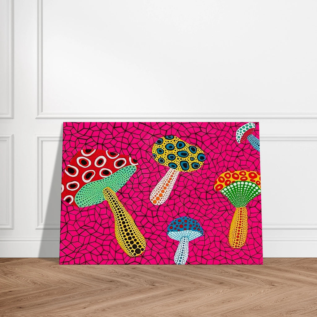 MUSHROOMS 1995 Canvas | Yayoi Kusama Canvas | Yayoi Kusama Prints