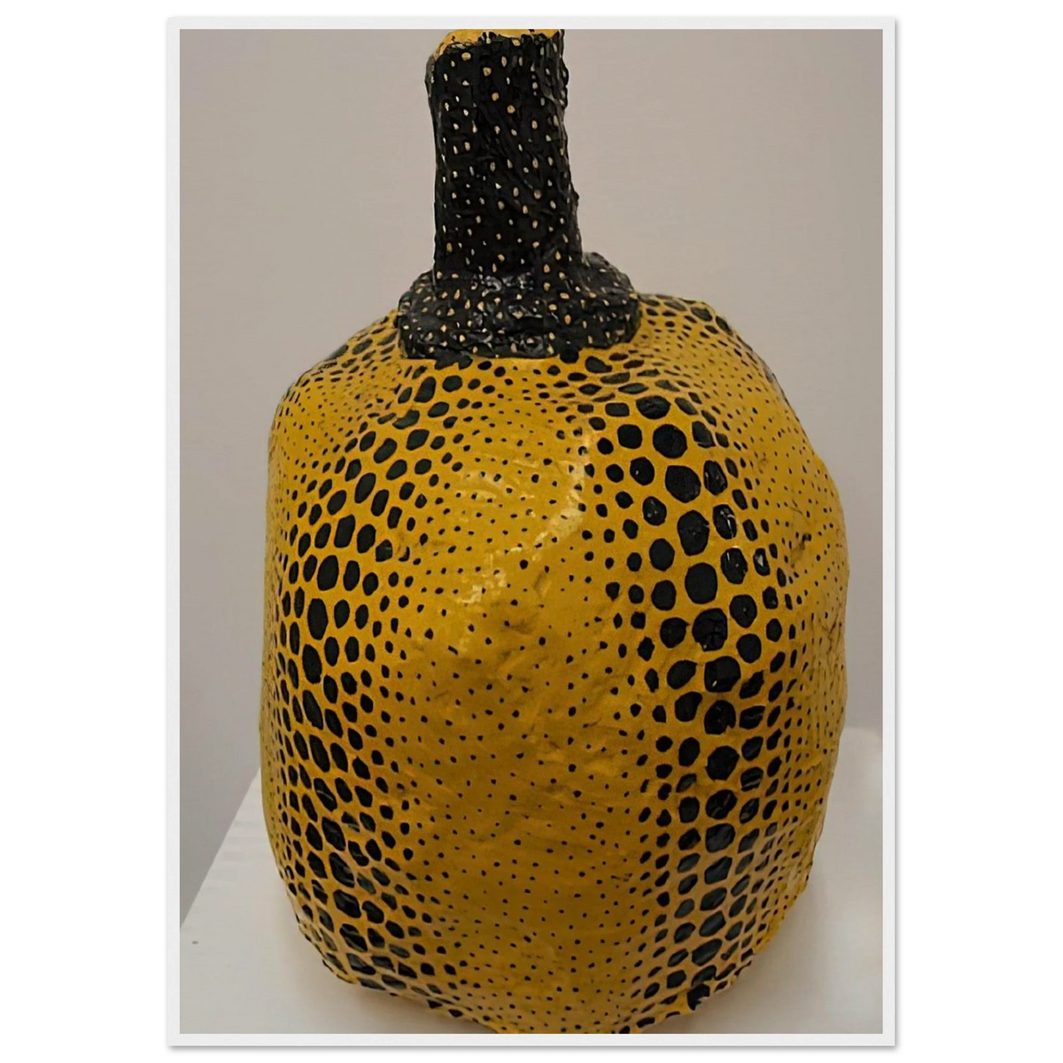 PUMPKIN 1983 Framed Poster | Yayoi Kusama Framed Prints Wall Art | Yayoi Kusama Prints