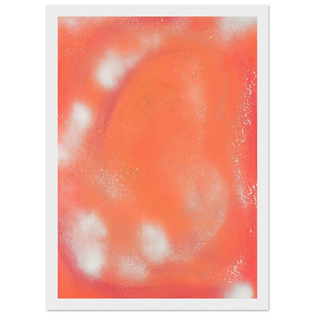 WOMAN IN THE WIND 1977 Framed Poster | Yayoi Kusama Framed Prints Wall Art | Yayoi Kusama Prints
