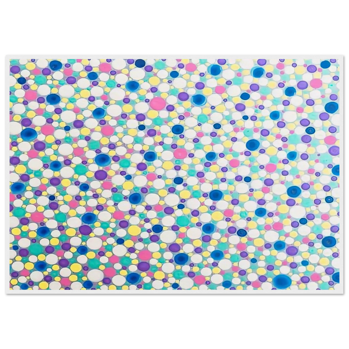DOTS 2004 Framed Poster | Yayoi Kusama Framed Prints Wall Art | Yayoi Kusama Prints