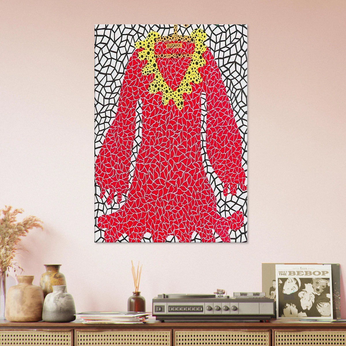 DRESS 1982 Canvas | Yayoi Kusama Canvas | Yayoi Kusama Prints