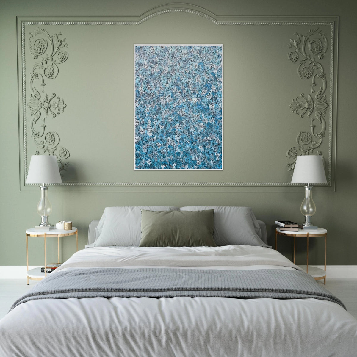 SEA 2005 Framed Poster | Yayoi Kusama Framed Prints Wall Art | Yayoi Kusama Prints