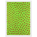 FIELDS IN SPRING 1988 Framed Poster | Yayoi Kusama Framed Prints Wall Art | Yayoi Kusama Prints