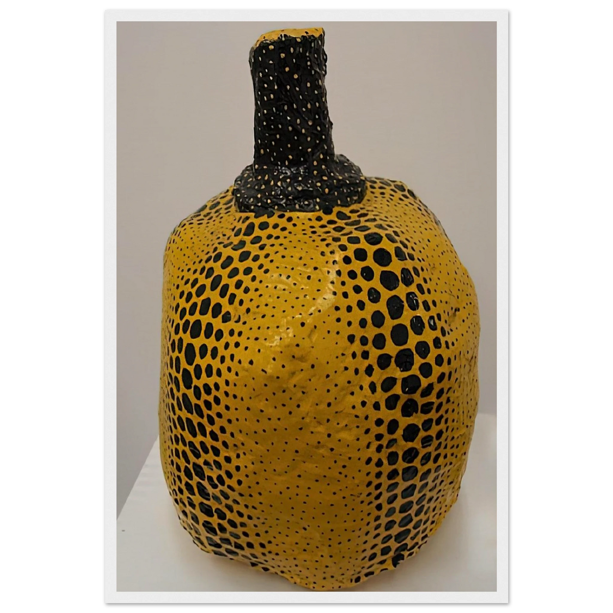 PUMPKIN 1983 Framed Poster | Yayoi Kusama Framed Prints Wall Art | Yayoi Kusama Prints