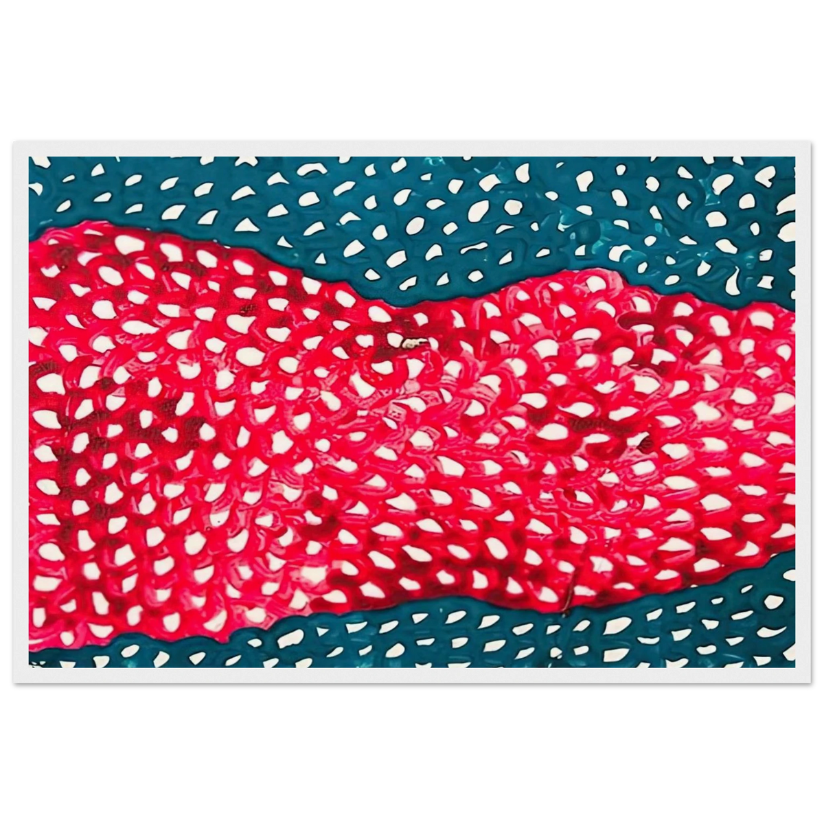 WAVES 1953 Framed Poster | Yayoi Kusama Framed Prints Wall Art | Yayoi Kusama Prints