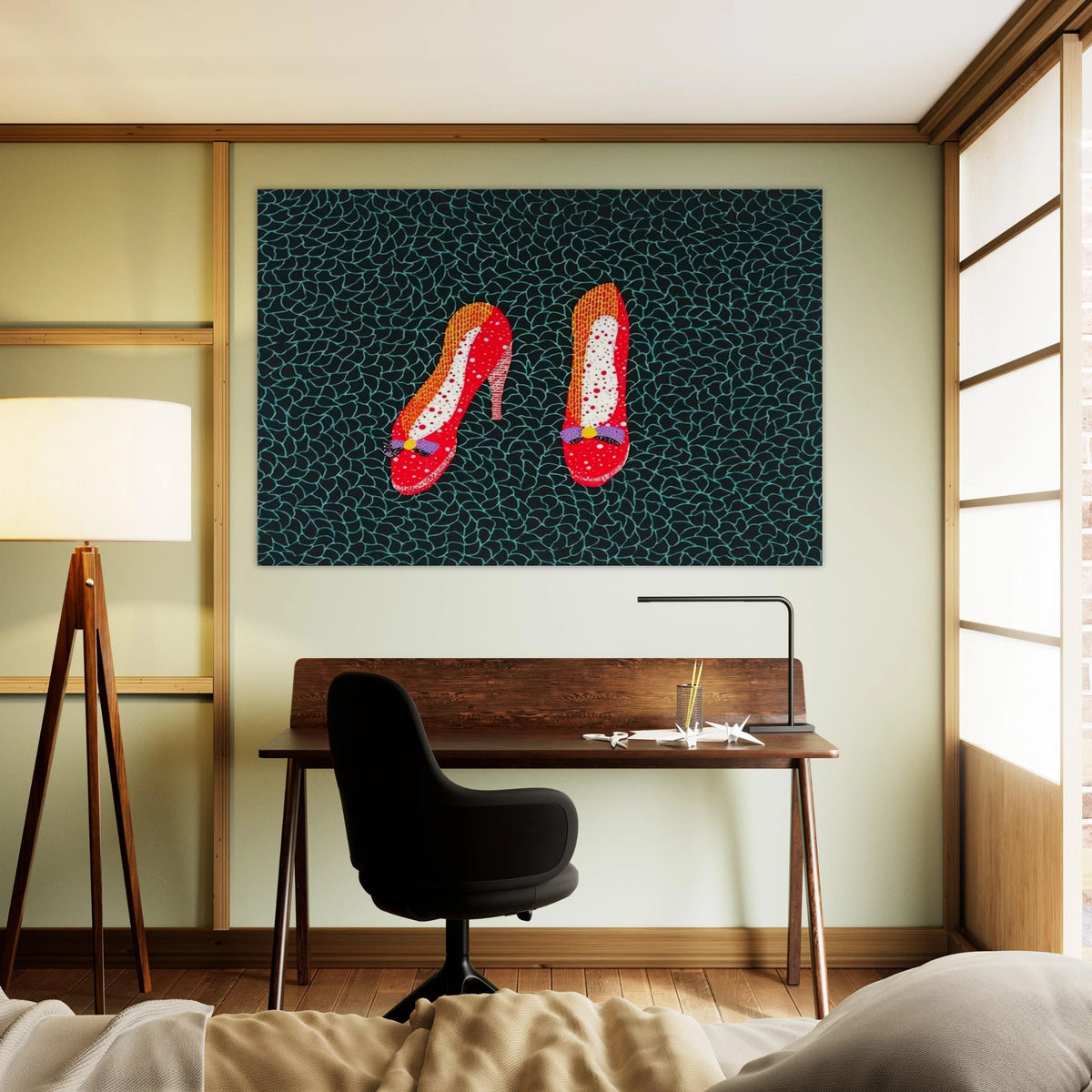 SHOES 1985 Poster | Yayoi Kusama Poster | Yayoi Kusama Prints