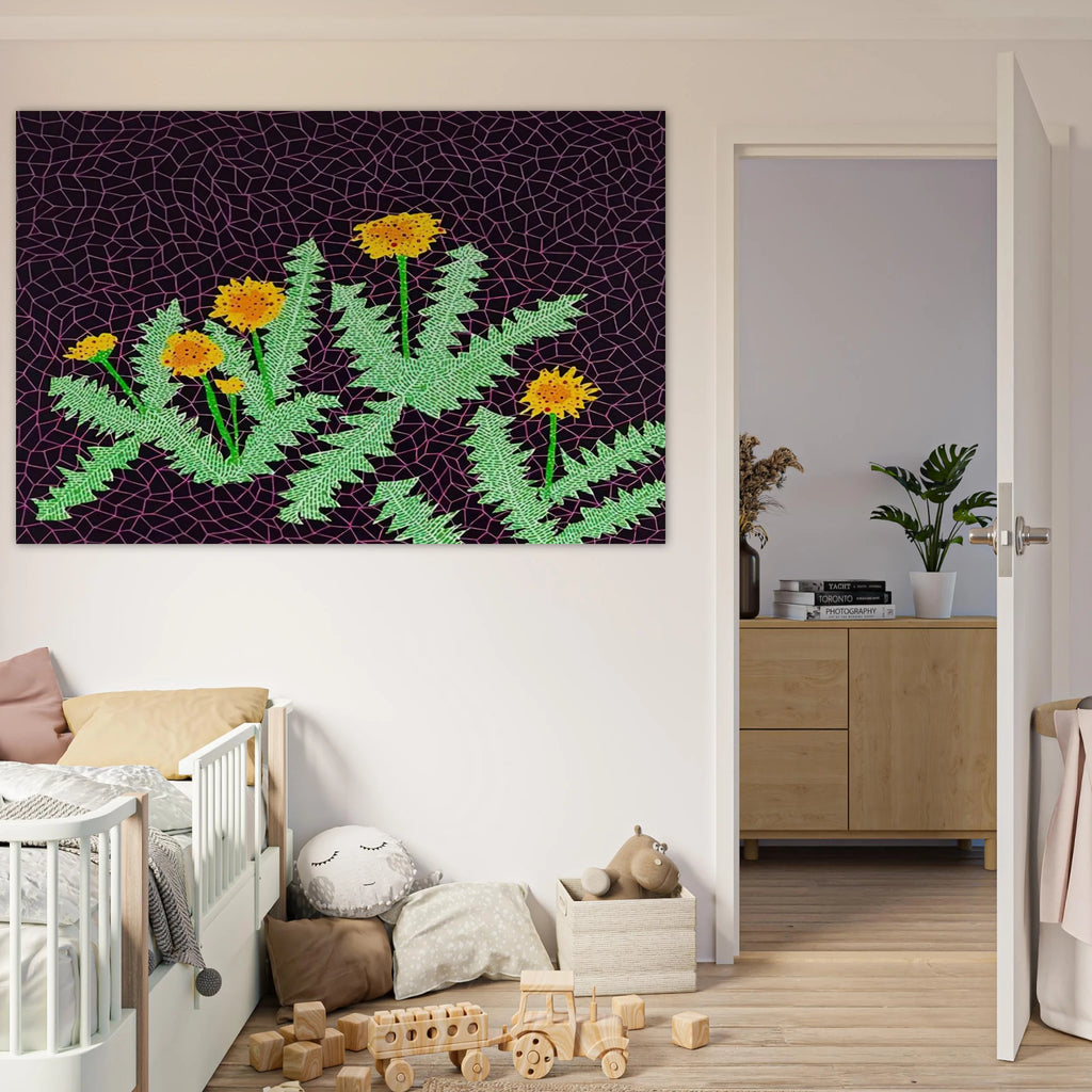 DANDELIONS 1985 Poster | Yayoi Kusama Poster | Yayoi Kusama Prints