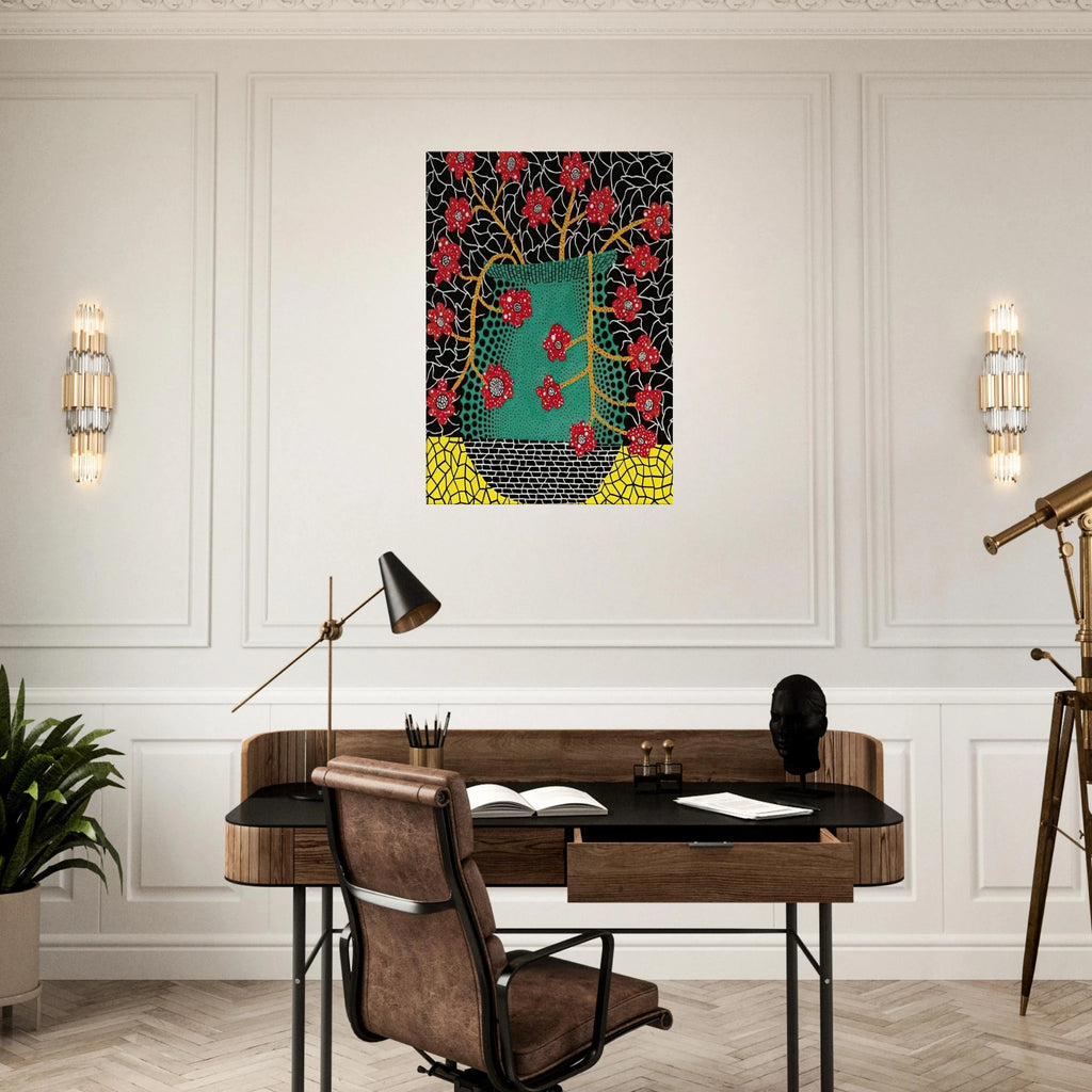 FLOWERS 1983 Canvas | Yayoi Kusama Canvas | Yayoi Kusama Prints