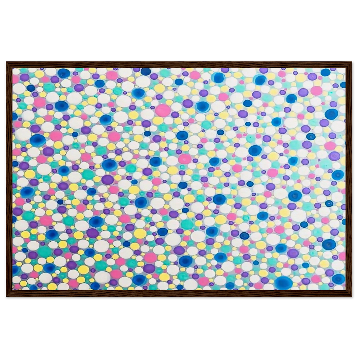 DOTS 2004 Framed Poster | Yayoi Kusama Framed Prints Wall Art | Yayoi Kusama Prints