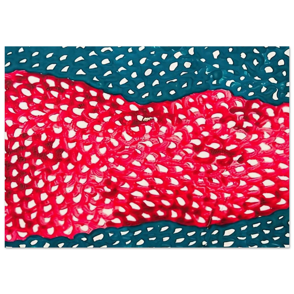 WAVES 1953 Poster | Yayoi Kusama Poster | Yayoi Kusama Prints