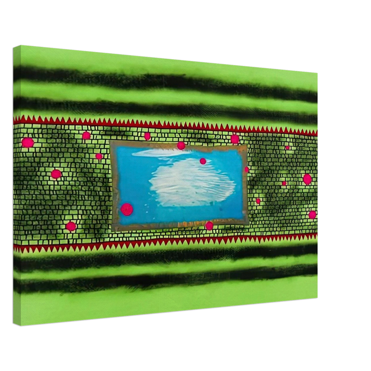 TRAVELING WATER 1980 Canvas | Yayoi Kusama Canvas | Yayoi Kusama Prints