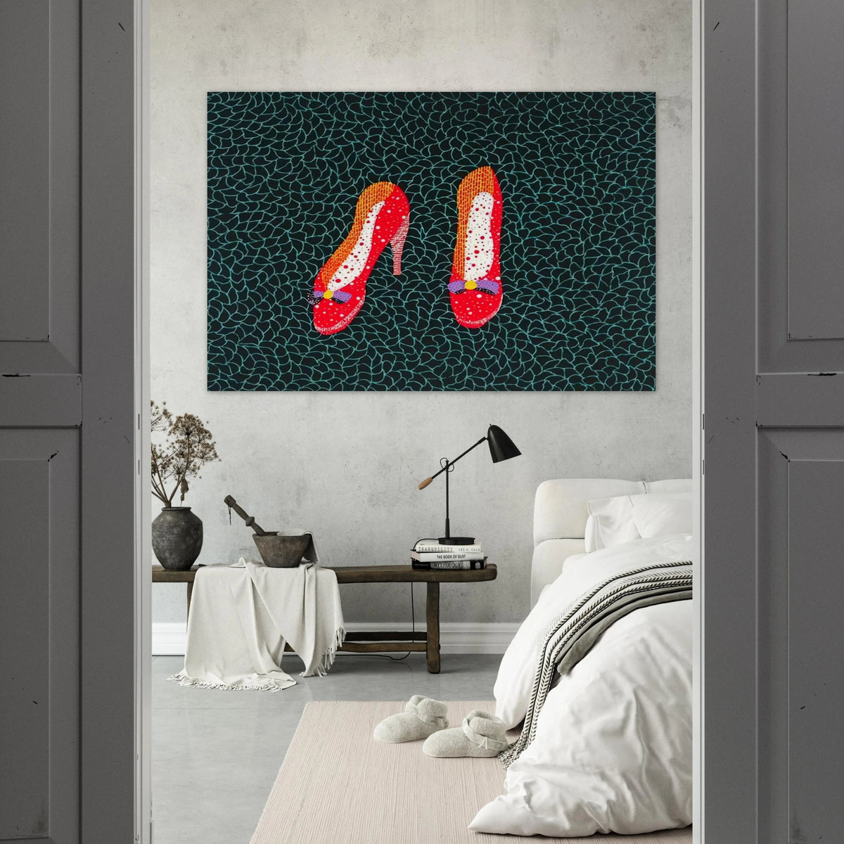 SHOES 1985 Poster | Yayoi Kusama Poster | Yayoi Kusama Prints