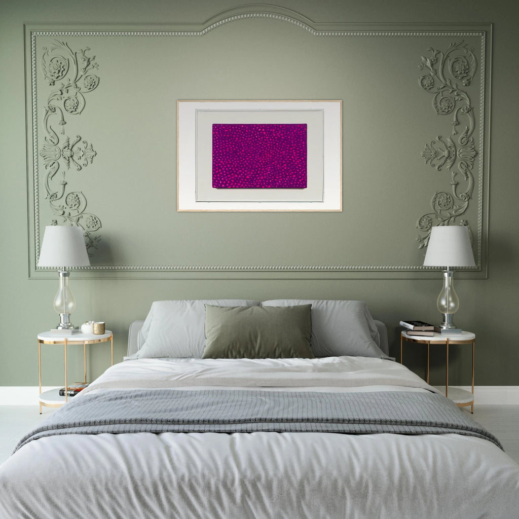 NETS 70 Framed Poster | Yayoi Kusama Framed Prints Wall Art | Yayoi Kusama Prints