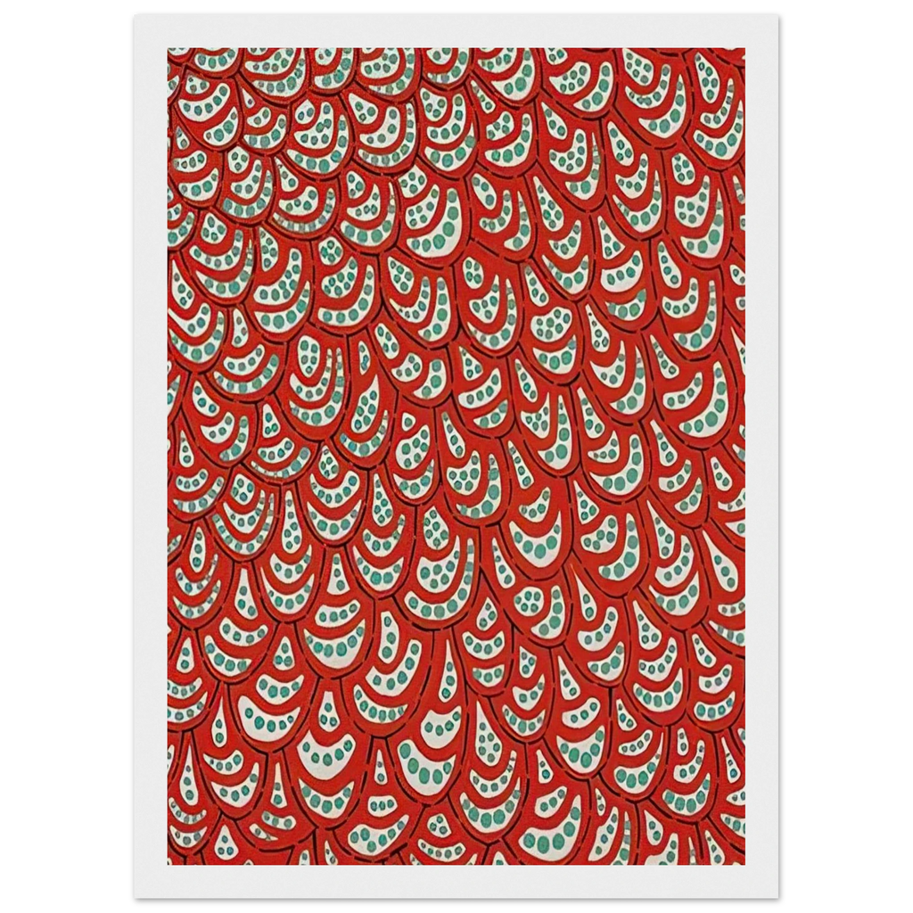 PETALS 1988 Framed Poster | Yayoi Kusama Framed Prints Wall Art | Yayoi Kusama Prints