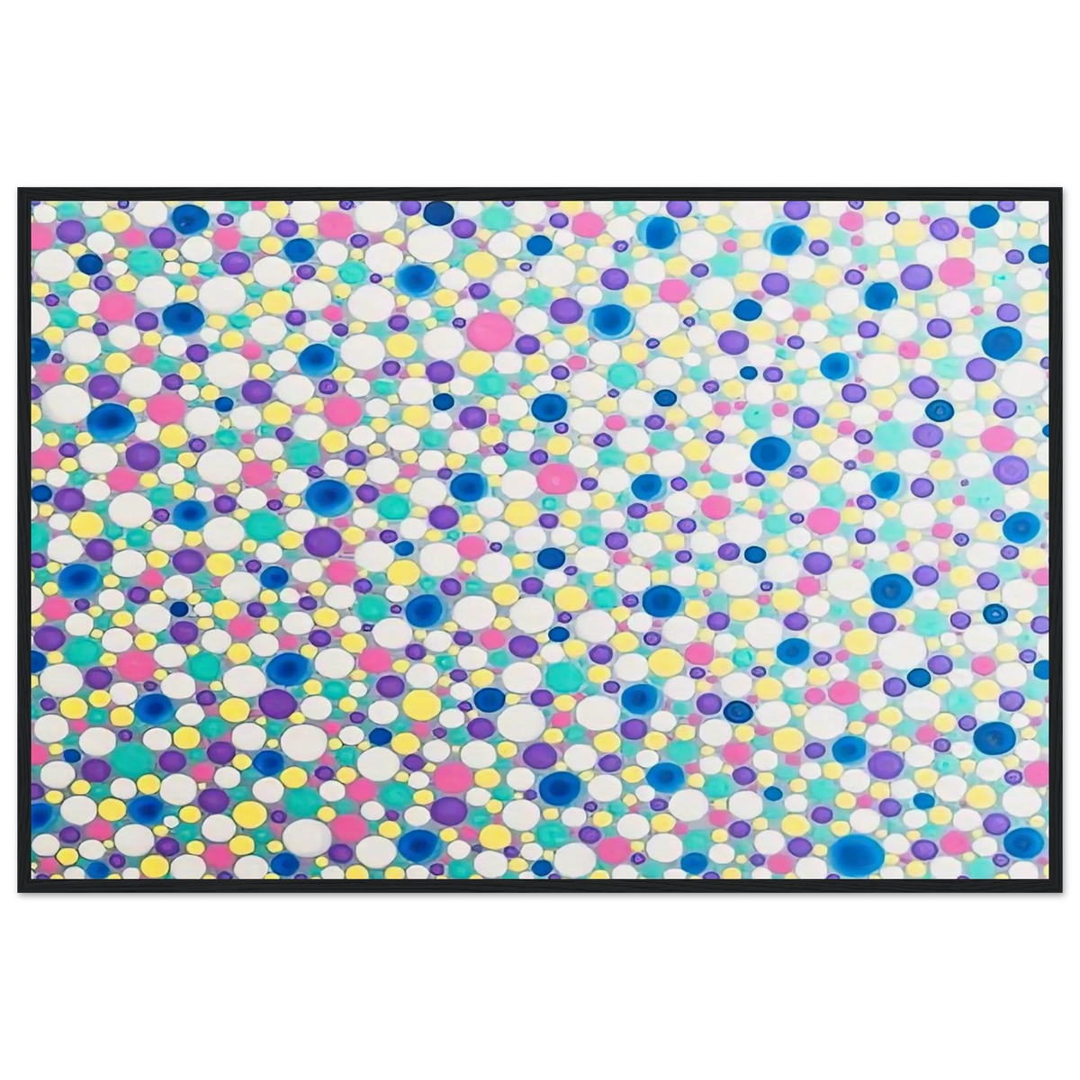 DOTS 2004 Framed Poster | Yayoi Kusama Framed Prints Wall Art | Yayoi Kusama Prints