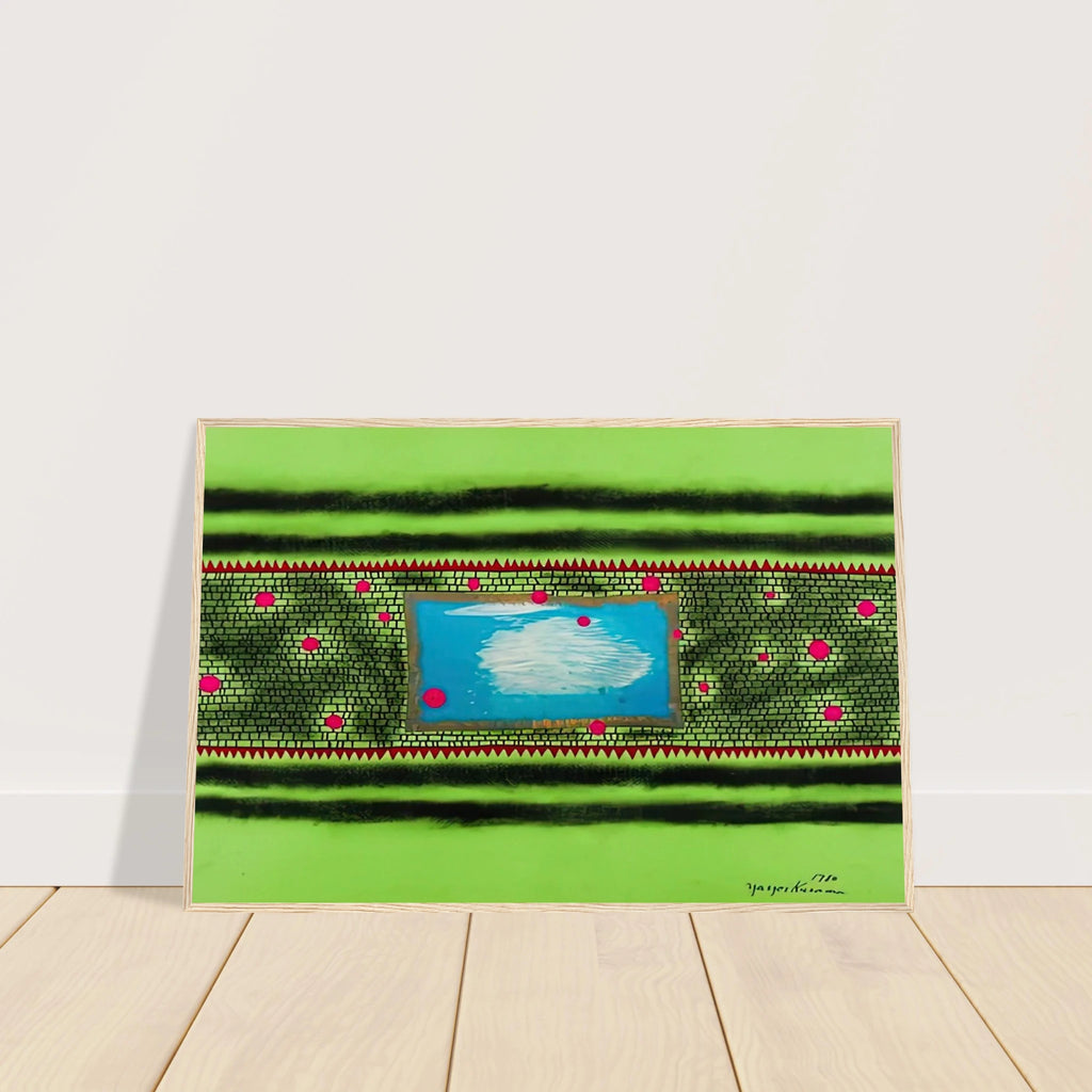 TRAVELING WATER 1980 Framed Poster | Yayoi Kusama Framed Prints Wall Art | Yayoi Kusama Prints