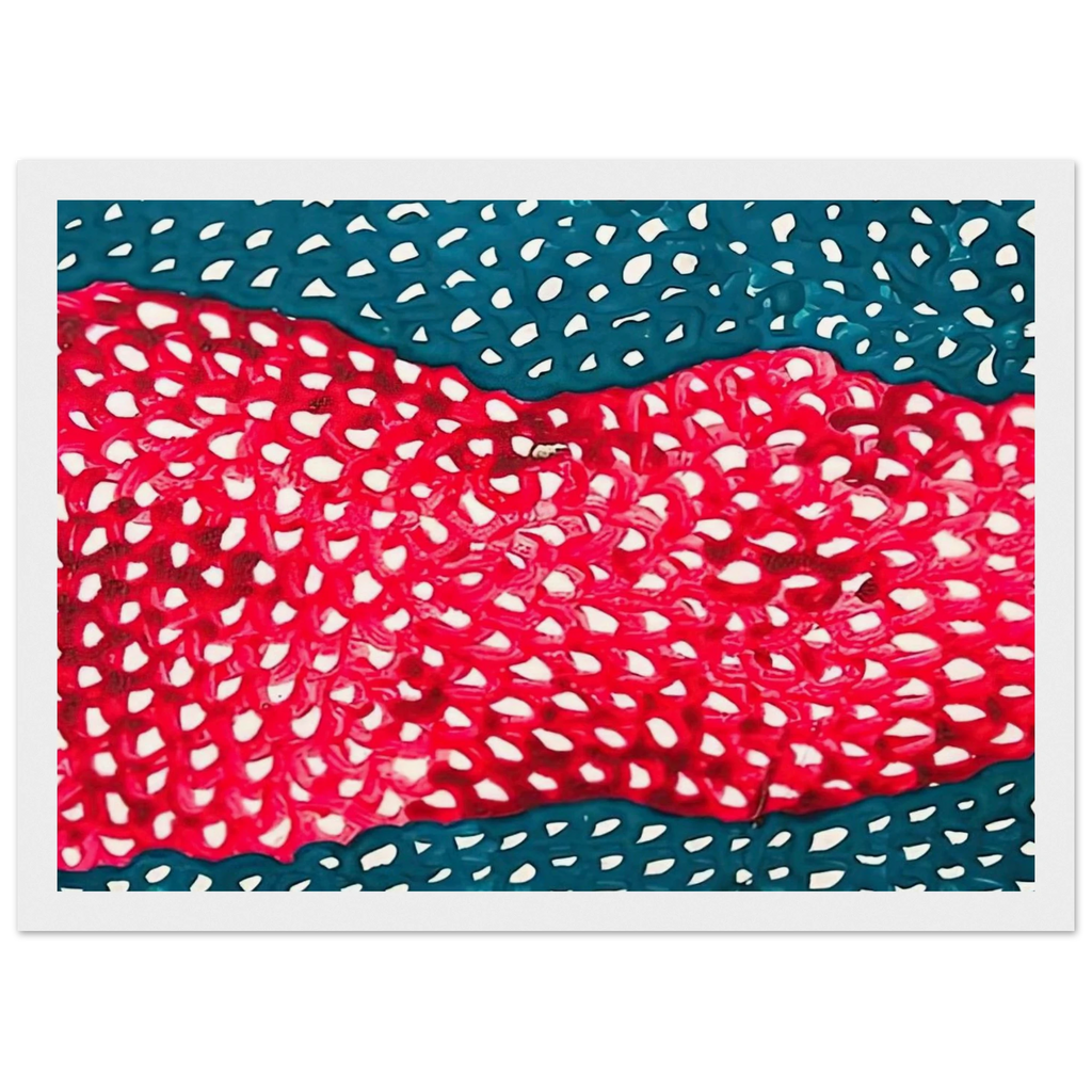 WAVES 1953 Framed Poster | Yayoi Kusama Framed Prints Wall Art | Yayoi Kusama Prints