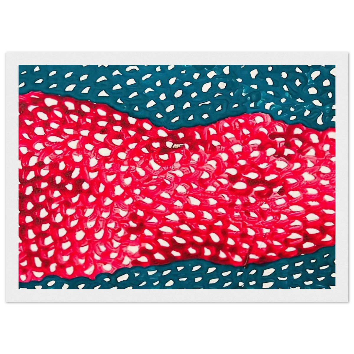 WAVES 1953 Framed Poster | Yayoi Kusama Framed Prints Wall Art | Yayoi Kusama Prints