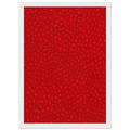 INFINITY NET 1998 Framed Poster | Yayoi Kusama Framed Prints Wall Art | Yayoi Kusama Prints