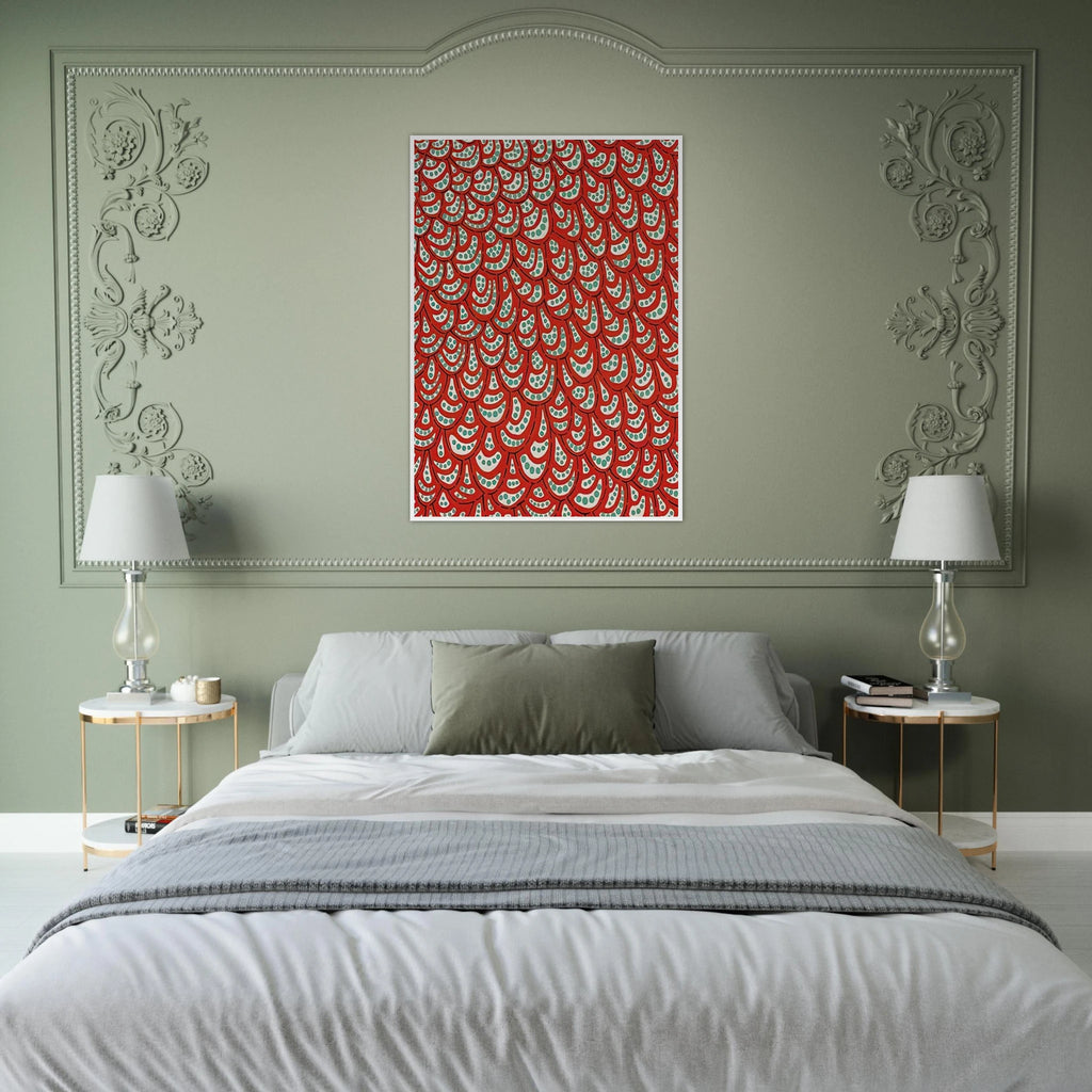 PETALS 1988 Framed Poster | Yayoi Kusama Framed Prints Wall Art | Yayoi Kusama Prints