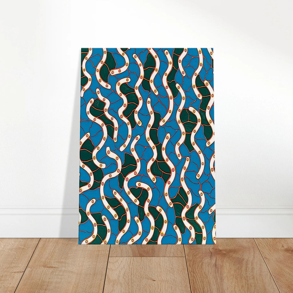 WAVES ON THE HUDSON RIVER 1988 Canvas | Yayoi Kusama Canvas | Yayoi Kusama Prints