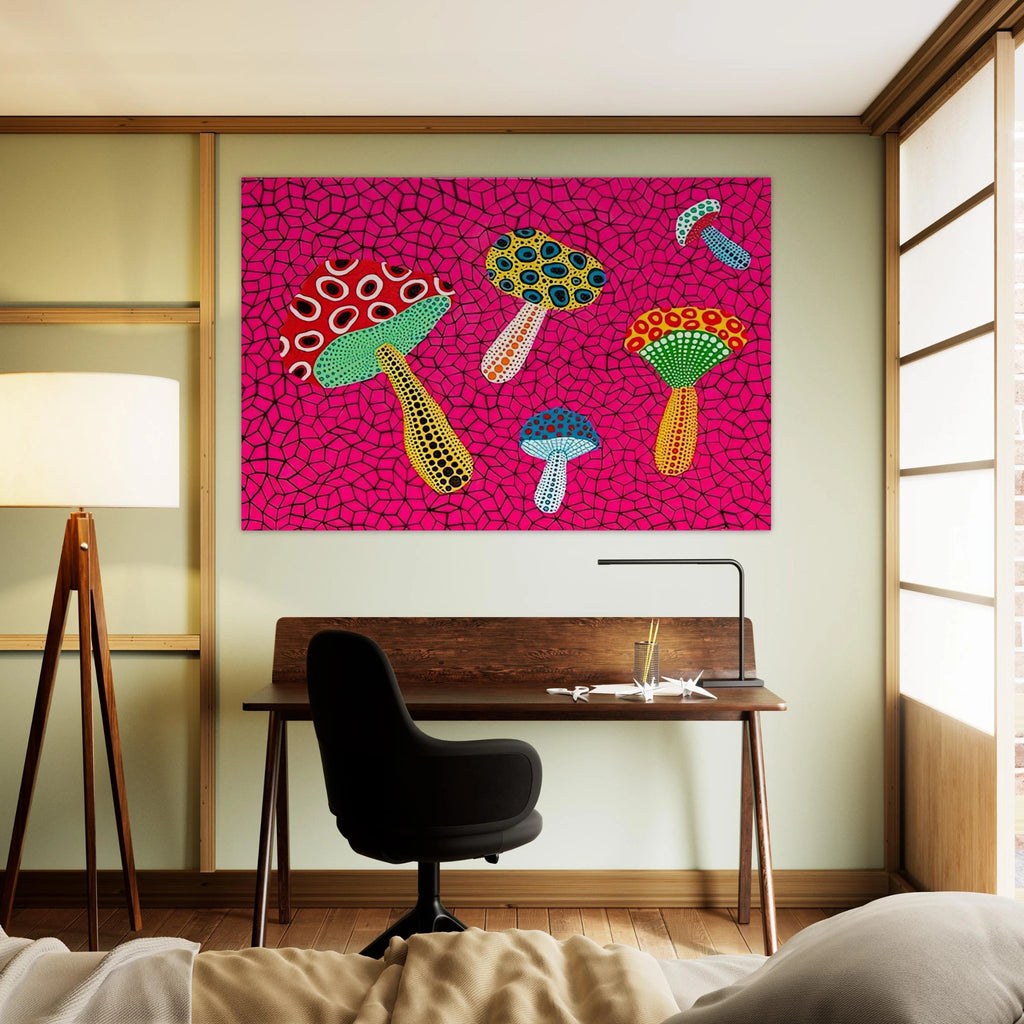 MUSHROOMS 1995 Poster | Yayoi Kusama Poster | Yayoi Kusama Prints