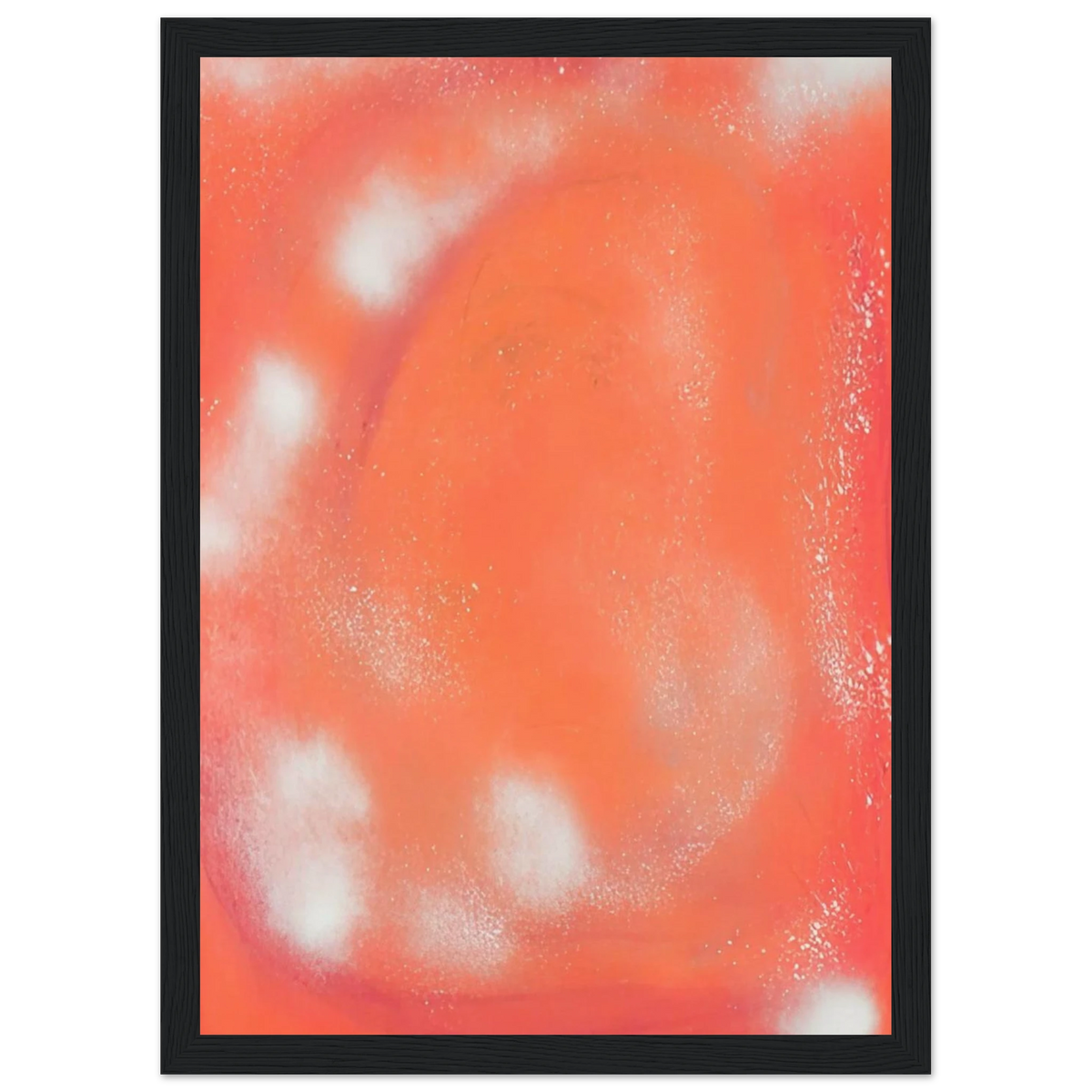 WOMAN IN THE WIND 1977 Framed Poster | Yayoi Kusama Framed Prints Wall Art | Yayoi Kusama Prints