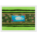 TRAVELING WATER 1980 Framed Poster | Yayoi Kusama Framed Prints Wall Art | Yayoi Kusama Prints