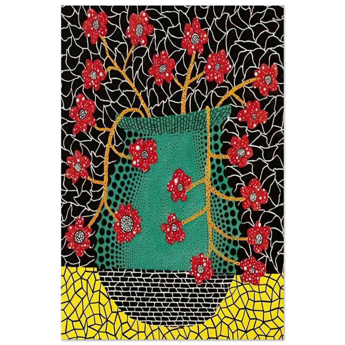 FLOWERS 1983 Poster | Yayoi Kusama Poster | Yayoi Kusama Prints