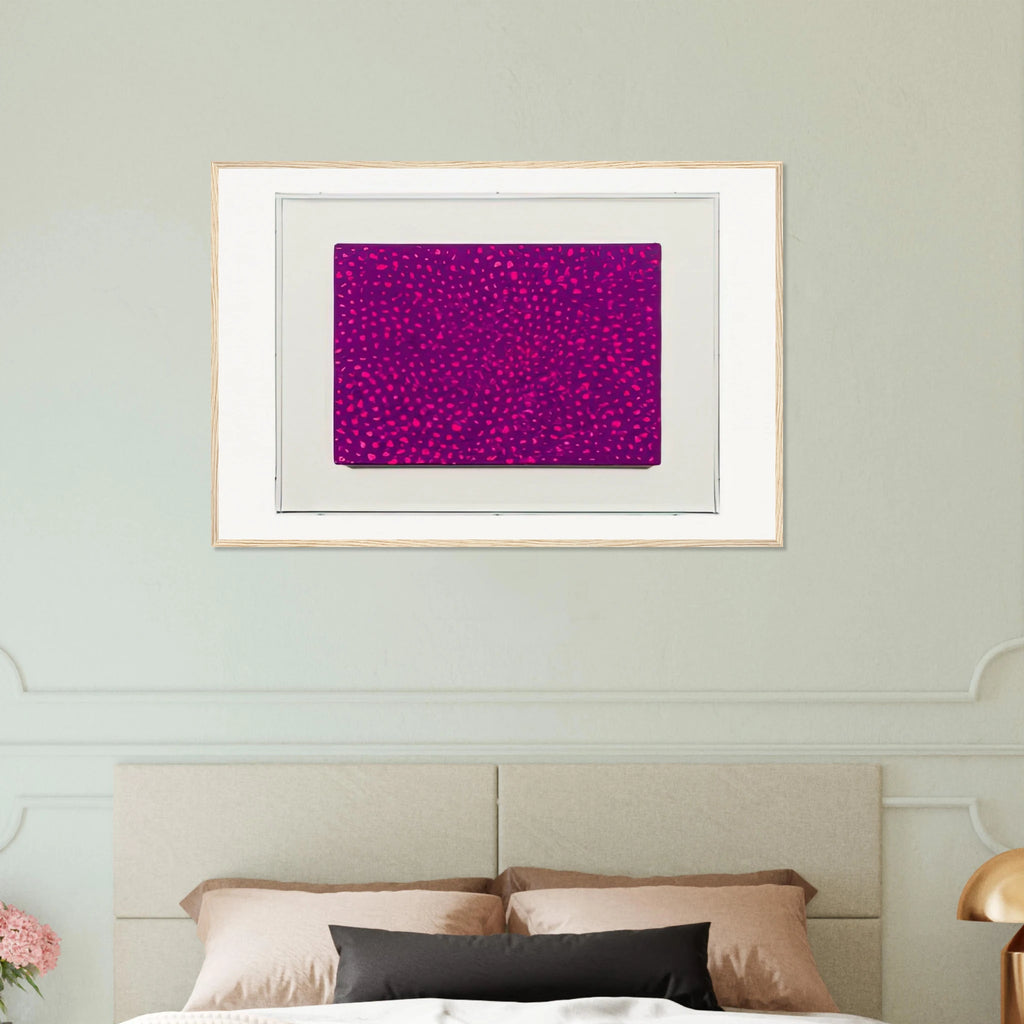 NETS 70 Framed Poster | Yayoi Kusama Framed Prints Wall Art | Yayoi Kusama Prints