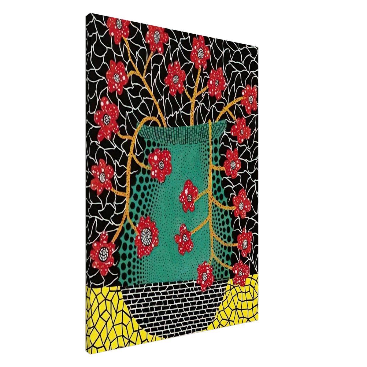 FLOWERS 1983 Canvas | Yayoi Kusama Canvas | Yayoi Kusama Prints