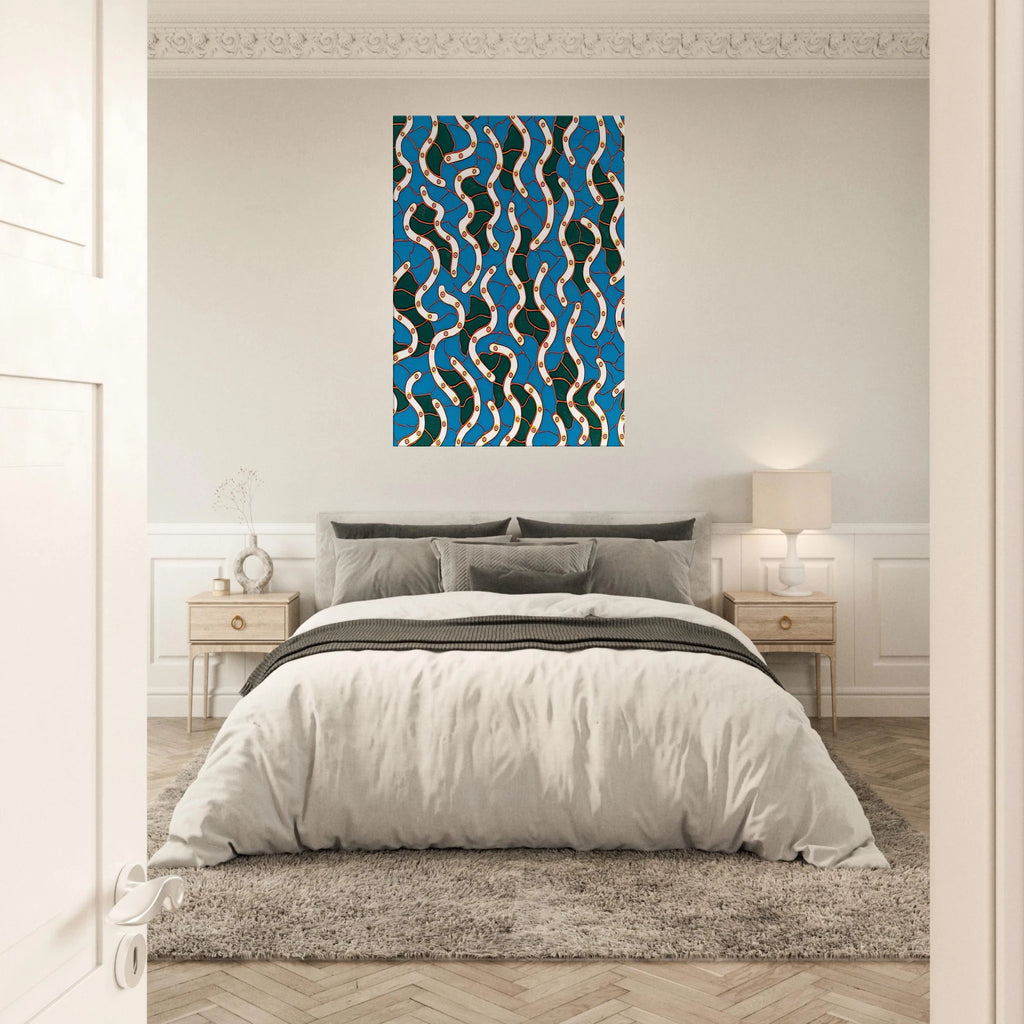 WAVES ON THE HUDSON RIVER 1988 Canvas | Yayoi Kusama Canvas | Yayoi Kusama Prints