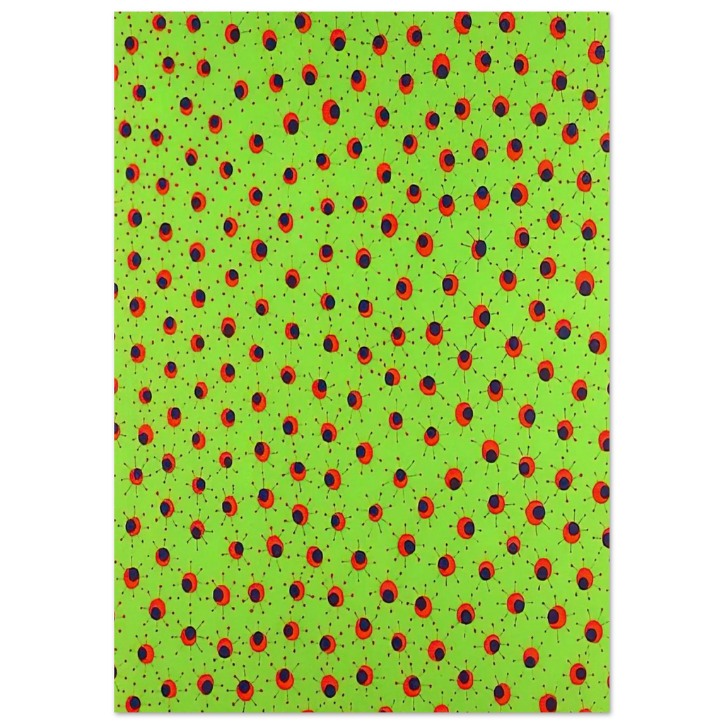FIELDS IN SPRING 1988 Poster | Yayoi Kusama Poster | Yayoi Kusama Prints