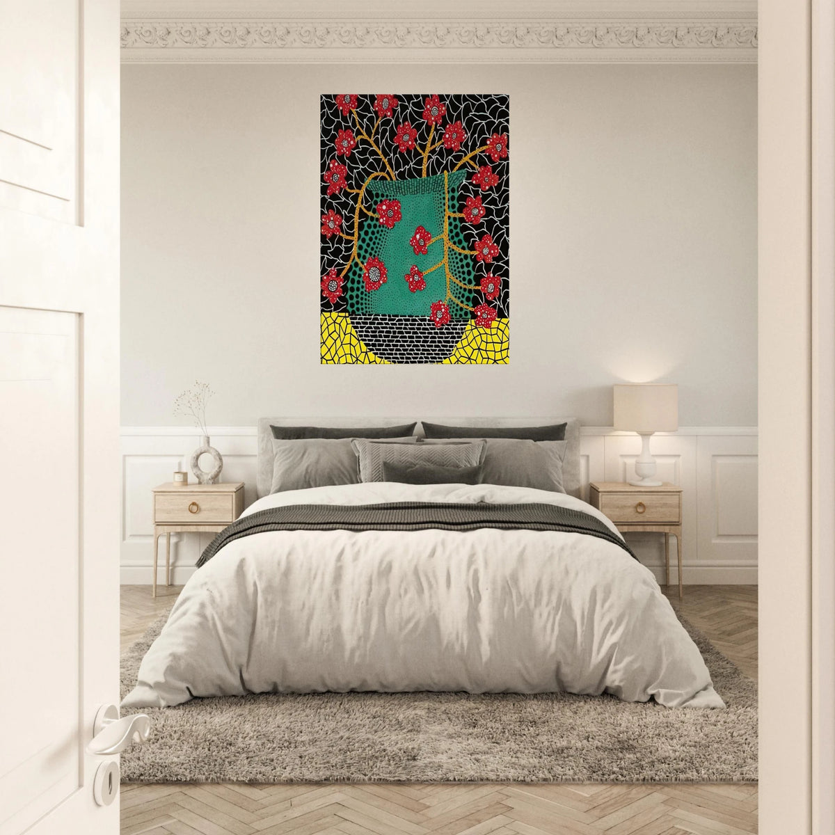 FLOWERS 1983 Canvas | Yayoi Kusama Canvas | Yayoi Kusama Prints