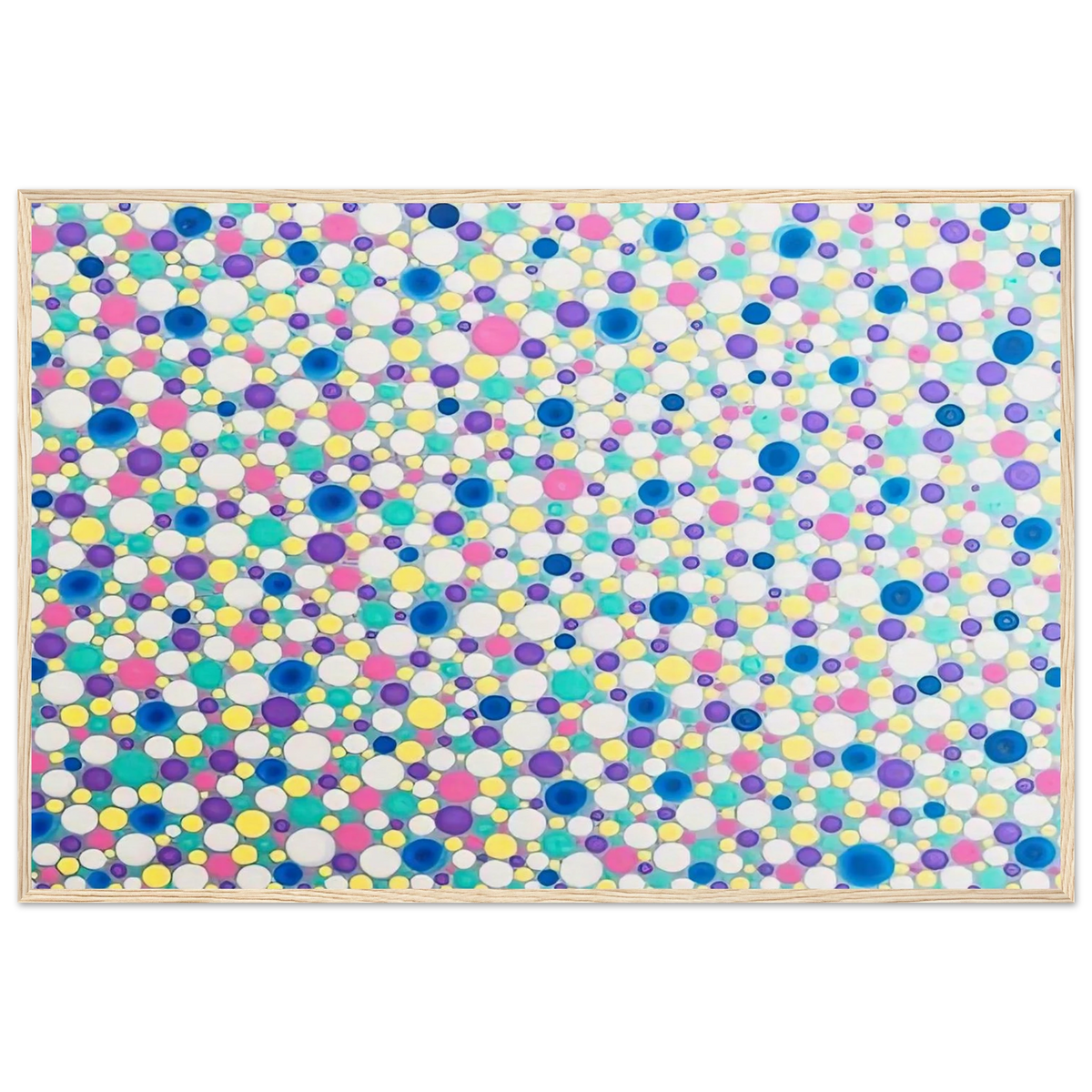 DOTS 2004 Framed Poster | Yayoi Kusama Framed Prints Wall Art | Yayoi Kusama Prints