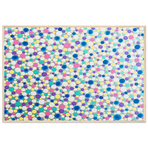 DOTS 2004 Framed Poster | Yayoi Kusama Framed Prints Wall Art | Yayoi Kusama Prints