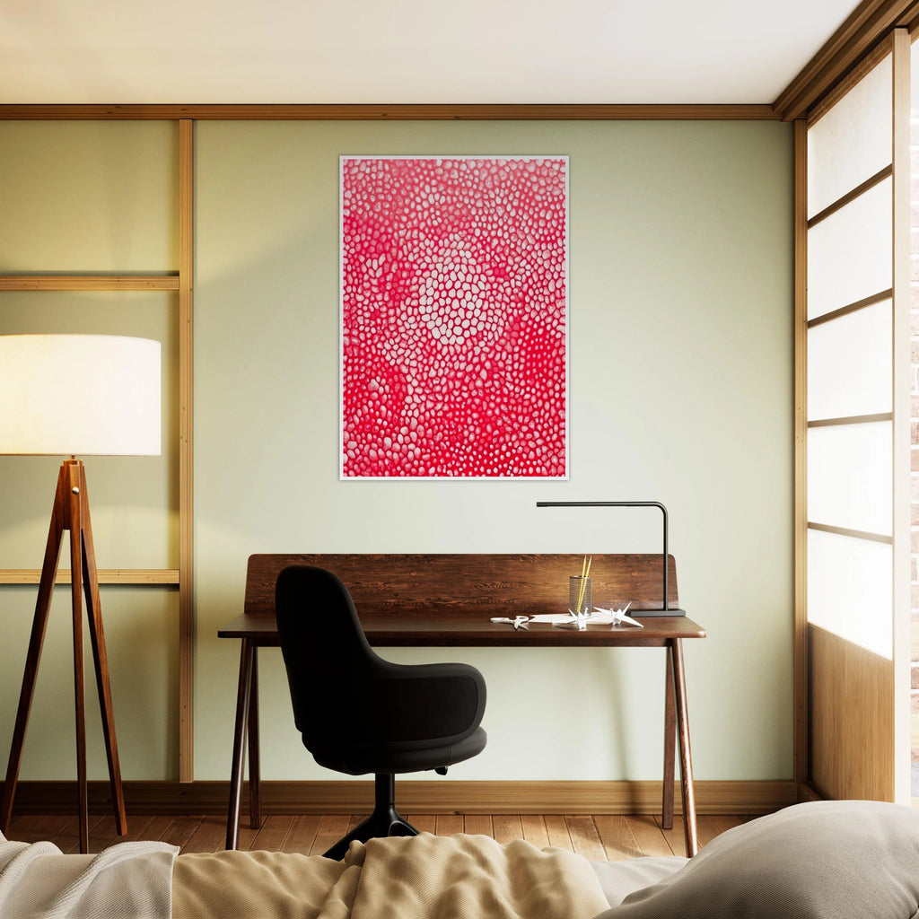 SUNLIGHT 1998 Framed Poster | Yayoi Kusama Framed Prints Wall Art | Yayoi Kusama Prints