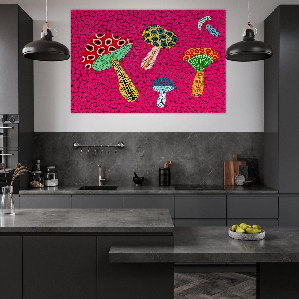 MUSHROOMS 1995 Poster | Yayoi Kusama Poster | Yayoi Kusama Prints
