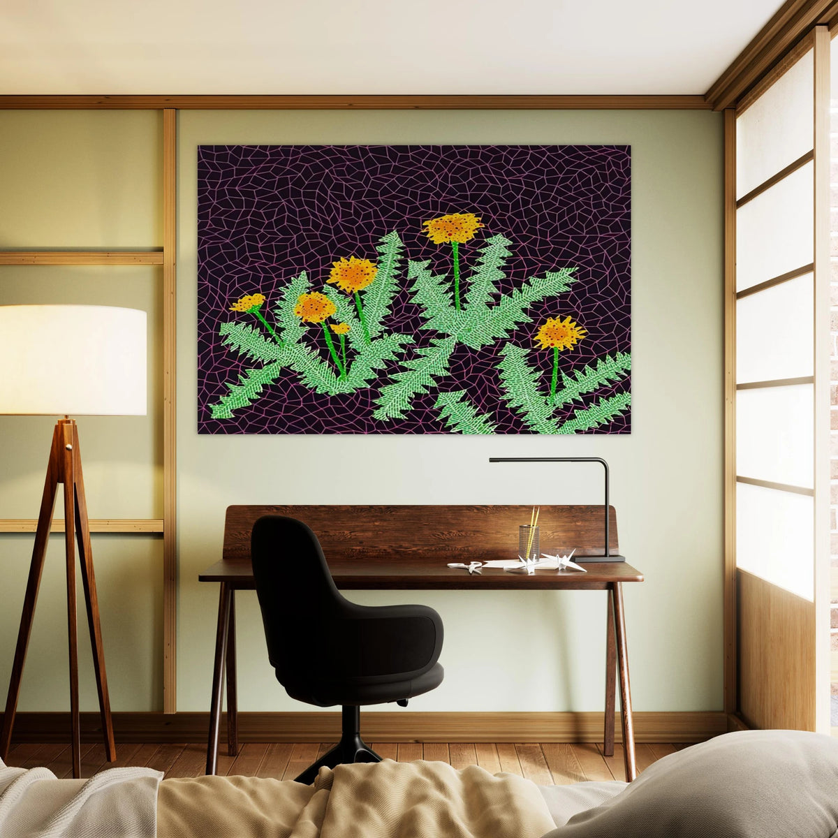 DANDELIONS 1985 Poster | Yayoi Kusama Poster | Yayoi Kusama Prints