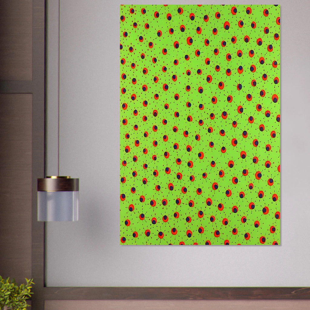 FIELDS IN SPRING 1988 Poster | Yayoi Kusama Poster | Yayoi Kusama Prints