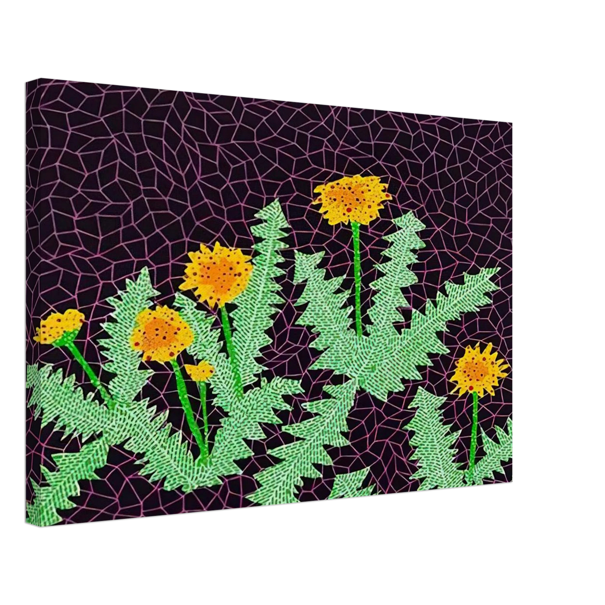 DANDELIONS 1985 Canvas | Yayoi Kusama Canvas | Yayoi Kusama Prints